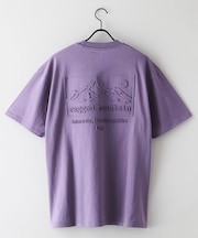 【RAGGED MOUNTAIN：ラギットマウンテン】【タフな肉厚100%コットン】BELMONT/ベルモント エンボスロゴTシャツ ヘビーウェイト ルーズシルエット 透けない・丈夫 半袖