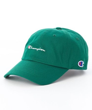 【CHAMPION/チャンピオン】【洗練されたスクリプトロゴ】チャンピオン ローキャップ 筆記体刺繍 定番ストリート アメカジ