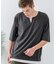 【汗染みの目立ちにくいTシャツ ZEROSTAIN】 切り替えデザインTシャツ 防汚 UVカット 綿タッチ・厚手