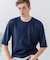 【汗染みの目立ちにくいTシャツ ZEROSTAIN】 切り替えデザインTシャツ 防汚 UVカット 綿タッチ・厚手