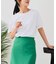 【汗染みの目立ちにくいTシャツ ZEROSTAIN】ロールカフサイドスリットTシャツ 撥水・UVカット機能付き レディース 快適Tシャツ
