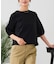 【汗染みの目立ちにくいTシャツ ZEROSTAIN】バルーン袖Tシャツ 撥水・防汚加工 バルーンスリーブ 脇汗対策 大人カジュアル