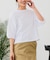 【汗染みの目立ちにくいTシャツ ZEROSTAIN】バルーン袖Tシャツ 撥水・防汚加工 バルーンスリーブ 脇汗対策 大人カジュアル
