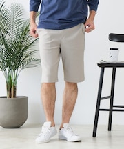 【BLUE STANDARD】【遮熱＆UVカット＆接触冷感の高機能パンツ】スーパーストレッチショートパンツ ストレッチ 軽量 イージーケア 毛玉レス