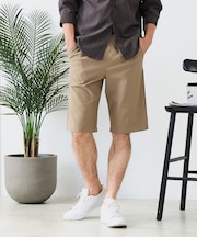 【BLUE STANDARD】【遮熱＆UVカット＆接触冷感の高機能パンツ】スーパーストレッチショートパンツ ストレッチ 軽量 イージーケア 毛玉レス