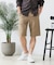 【BLUE STANDARD】【遮熱＆UVカット＆接触冷感の高機能パンツ】スーパーストレッチショートパンツ ストレッチ 軽量 イージーケア 毛玉レス