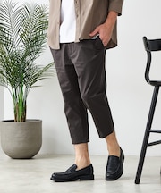 【BLUE STANDARD/ブルースタンダード】【抜群の通気性と軽さを実現！新素材エアースルーテック】クロップドパンツ 7分丈パンツ 吸水速乾 軽量 全方向ストレッチ メッシュ素材