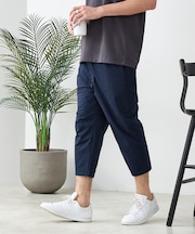 【BLUE STANDARD/ブルースタンダード】【抜群の通気性と軽さを実現!新素材エアースルーテック】クロップドパンツ 7分丈パンツ 吸水速乾 軽量 全方向ストレッチ メッシュ素材