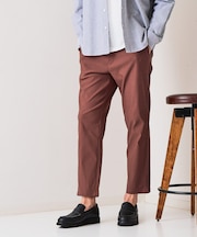 【BLUE STANDARD】快適スーパーストレッチパンツ すっきりテーパード 遮熱 UVカット 冷感 軽量 イージーケア 毛玉レス