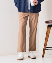 【BLUE STANDARD】快適スーパーストレッチパンツ すっきりテーパード 遮熱 UVカット 冷感 軽量 イージーケア 毛玉レス