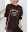 【DISCUS/ディスカス】【トレンドのカレッジロゴ】ヘビーウェイトTシャツ ルーズシルエット 古着MIX