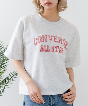【CONVERSE / コンバース】プレーティング ロールアップT