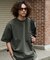 【RAGGED MOUNTAIN】【驚きの軽さ・エアライト】BARTLETT/バートレット オーバーサイズ ポケットTシャツ ストレッチ・速乾 涼しい・ベタつかない 吸汗