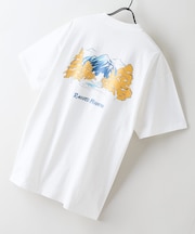 【RAGGED MOUNTAIN】BETHEL/べテル オーバーサイズT グラフィックＴシャツ ルーズシルエット バックプリント アウトドア キャンプ