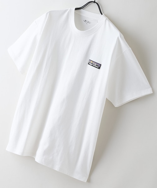 【RAGGED MOUNTAIN】【究極のシンプルT】BARNSTEAD/バーンステッド ワンポイントロゴTシャツ ルーズシルエット アウトドア ストリート 大人カジュアル ノームコア ミニマル