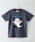 【ねないこだれだ】KIDS オリジナルデザイン 刺繍Tシャツ 【コットン100％のしっかりした生地 親子でお揃いコーデにも！】せなけいこ 絵本 コラボ キャラクター 半袖 ユニセックス おばけ グッズ 130 140 150 160