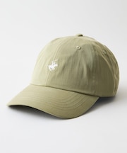 【BEVERLY HILLS POLO CLUB】【前後ロゴ刺繍で魅せる】ウォッシュツイルキャップ 綿ナイロン 製品洗い加工 定番