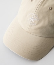 【BEVERLY HILLS POLO CLUB】【夏でも蒸れずに涼しい】オックス ローキャップ 通気性抜群 綿100% ワンポイント刺繍