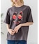 【Monchhichi/モンチッチ】【限定オリジナルデザイン】モンチッチ Tシャツ コットン100% ドロップショルダーシルエット プリント サガラ刺繍 半袖 カットソー キャラクター レトロ ユニセックス