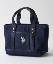 【U.S. POLO ASSN./ユーエスポロアッスン】リバイバルトート Sサイズ ミニトート キャンバス ロゴトートバッグ USPA-1862