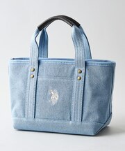 【U.S. POLO ASSN./ユーエスポロアッスン】リバイバルトート Sサイズ ミニトート キャンバス ロゴトートバッグ USPA-1862