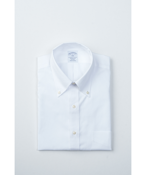 長袖 ノンアイロン ピンポイントオックスフォード ドレスシャツ