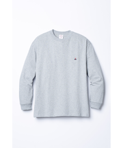 長袖　GFロゴ　Tシャツ　＃グレー