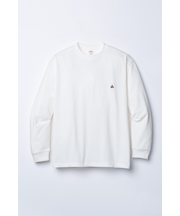 長袖　GFロゴ　Tシャツ　＃ホワイト