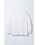 長袖　GFロゴ　Tシャツ　＃ホワイト