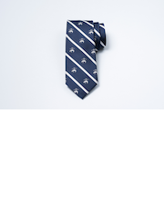 GFロゴ　BB#3 ストライプ　レップタイ