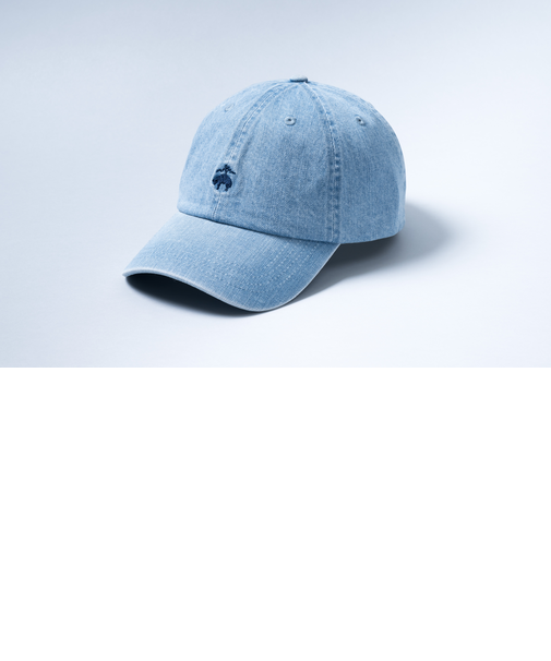 デニム　GFロゴ　ベースボールキャップ