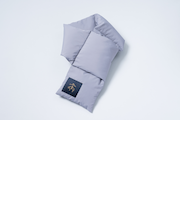 ダウンスカーフ　＃グレー