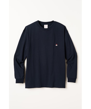 長袖 GFロゴ Tシャツ #ネイビー