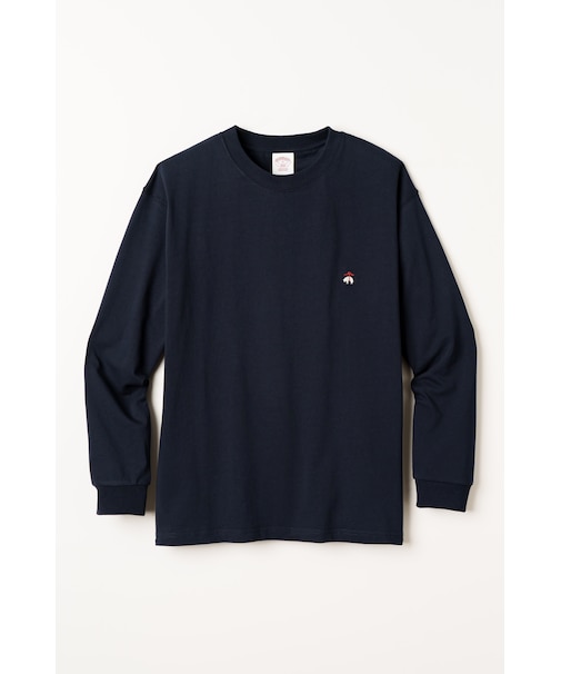 長袖 GFロゴ Tシャツ #ネイビー