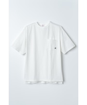 半袖　GFロゴ　ポケット付Tシャツ　＃ホワイト
