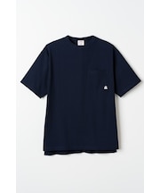 半袖　GFロゴ　ポケット付Tシャツ　＃ネイビー