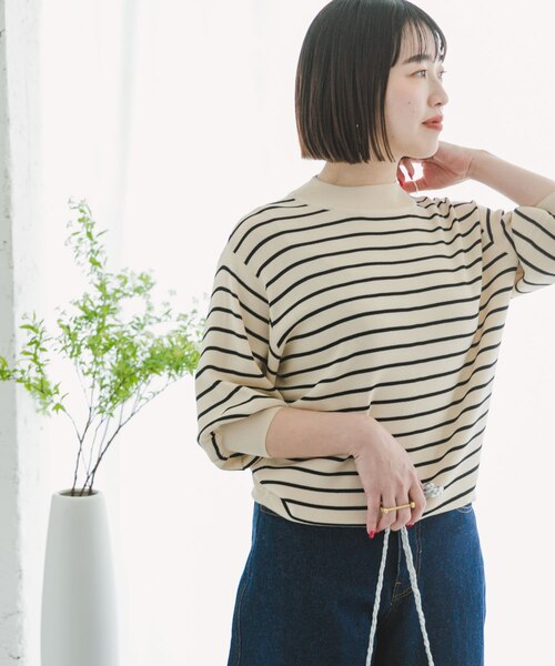 洗濯可』ソウバリボリュームスリーブニット｜アーバンリサーチウェア