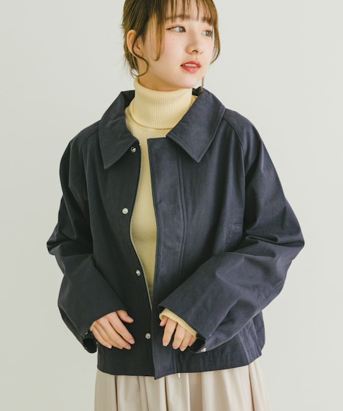 ウールライク ショートジップブルゾン｜ユナイテッドアローズ