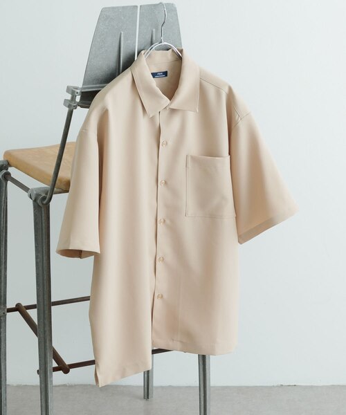 セットアップ対応』吸水速乾 ストレッチトロ 半袖シャツ｜アーバン