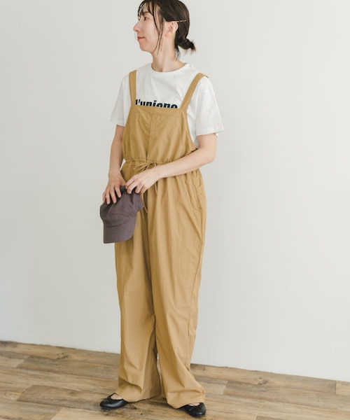 F by ROSSO ウエスト切り替えVネックオールインワン｜アーバンリサーチ