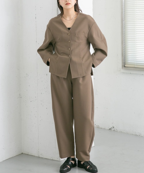 CITEN＞ノーカラー ガウンコート｜ユナイテッドアローズ アウトレット