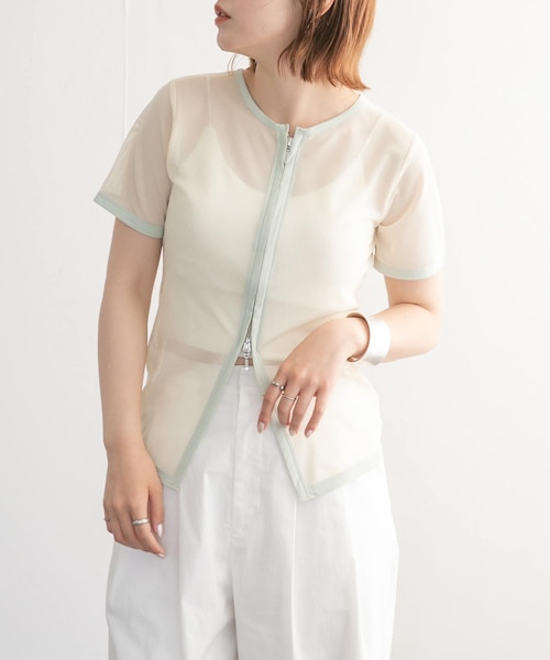 メッシュZIPトップス｜アーバンリサーチウェアハウスのアウトレット