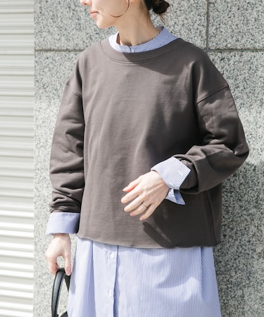 ボートネックスウェット