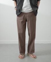 『セットアップ対応』Linen Blend Trousers
