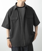 ダブルポケットワークショートスリーブシャツ
