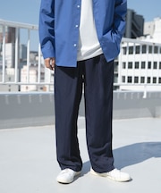 Linen Blend Tapered Pants
