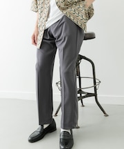 梨地ジャガードピンタックパンツ