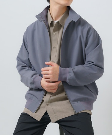 TRストレッチ ハリントンジャケット