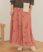 マーブルフレアスカート