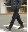 裏フリース リラックスチノパンツ